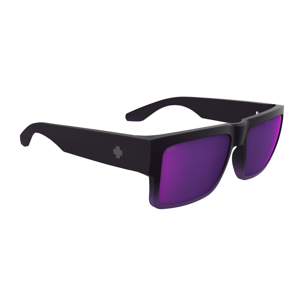 Cyrus Soft Matte Purple Fade - Happy Gray Green Dark Purple Mirror 3/5