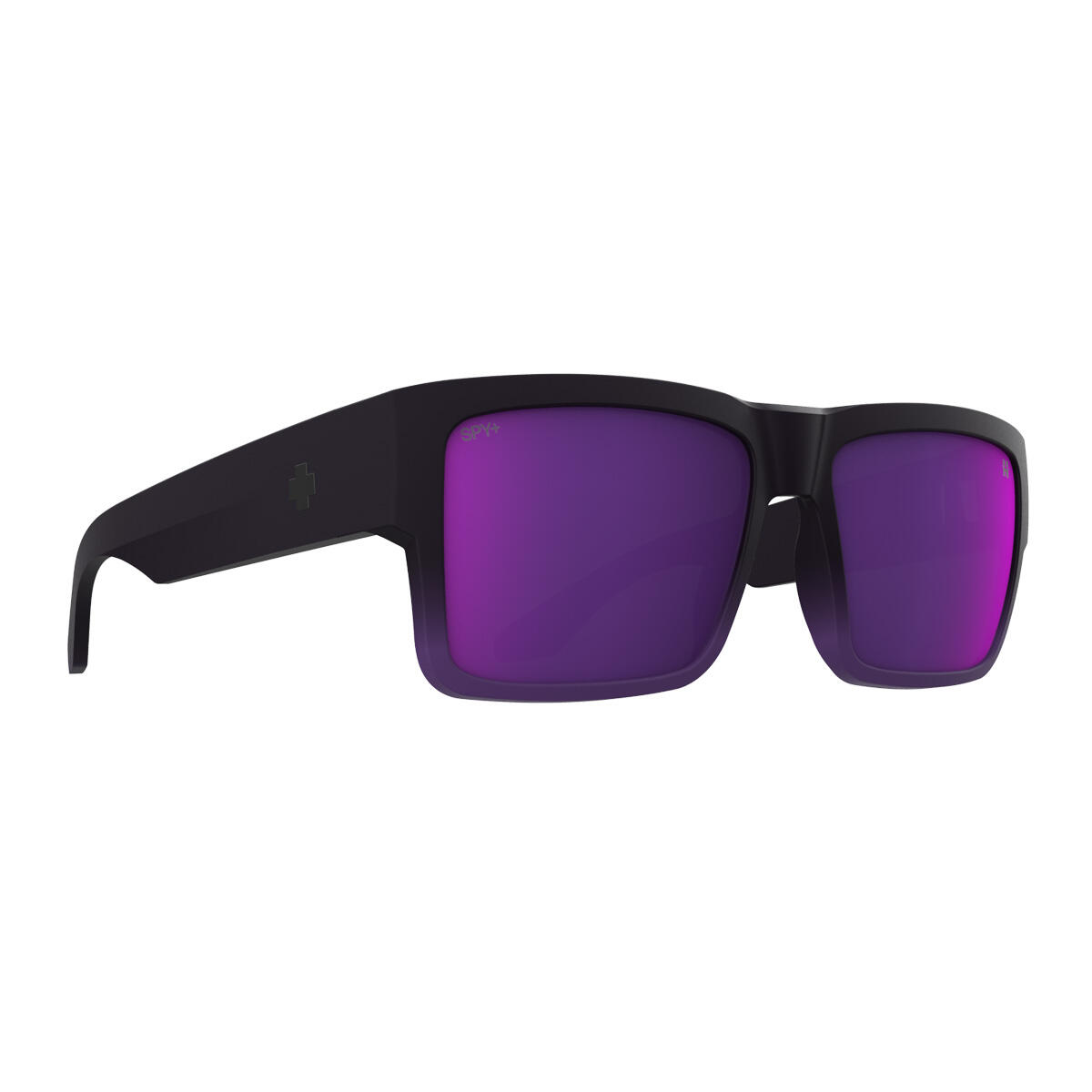 Spy - Cyrus Soft Matte Purple Fade - Happy Gray Green Dark Purple Mirror - Lunettes De Soleil - Violet - Taille Unique - Decathlon