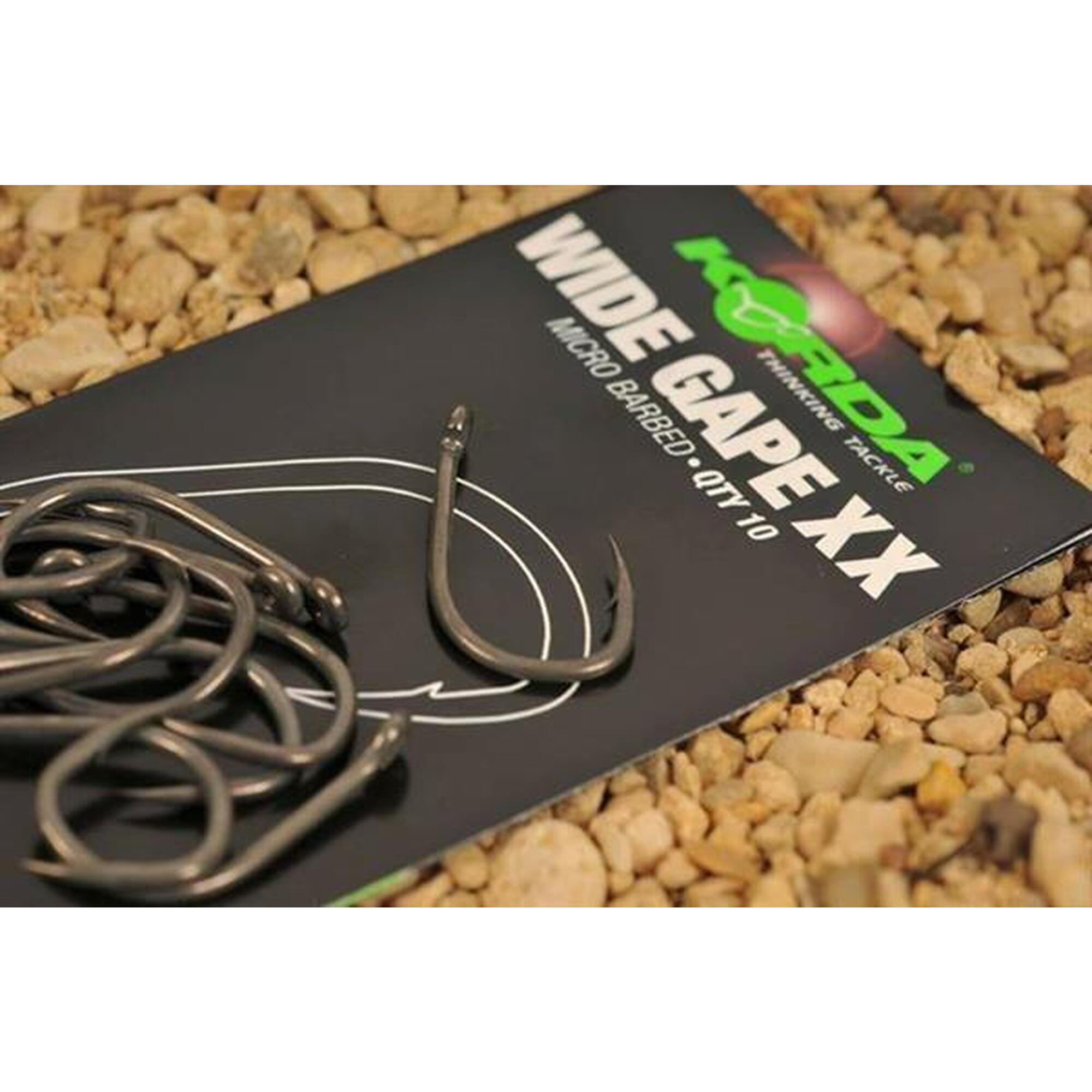 CARLIGE KORDA WIDE GAPE NR.1, 10 BUC / PLIC