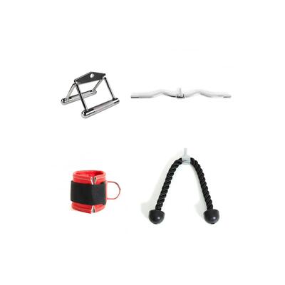 Grip set voor krachtstations en cable pulleys