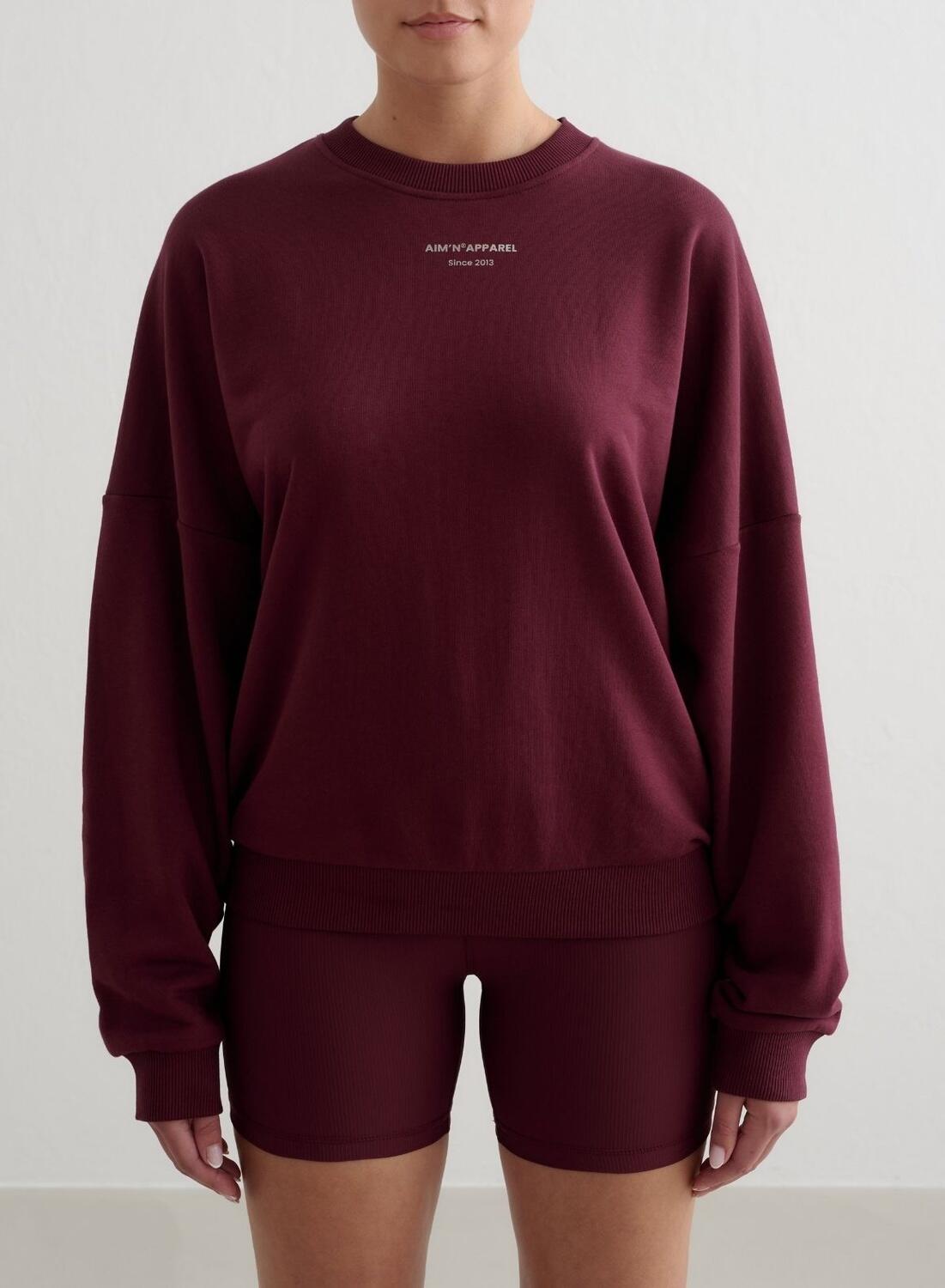 AIM'N Damen Sweatshirt Terry Kirsche