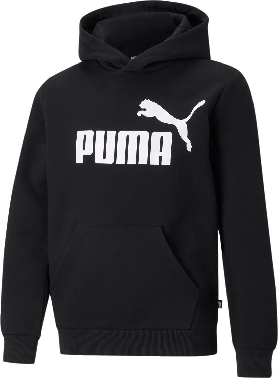 Bluza dziecięca sportowa z kapturem bawełniana czarna PUMA ESS BIG LOGO 3/3