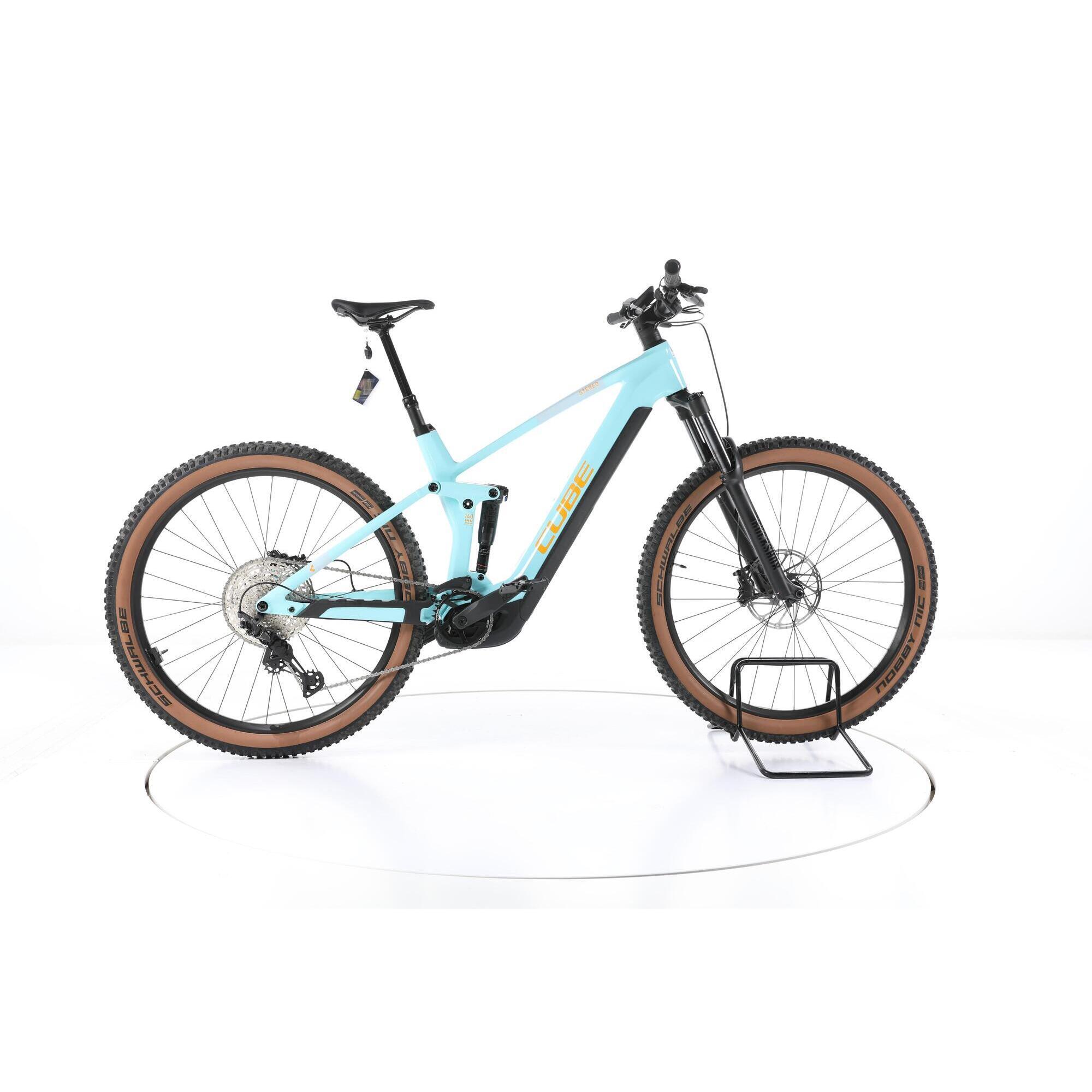 Second Life - Cube Stereo Hybrid 140 HPC Race Fully E-Bike 2023 - Jak nowy