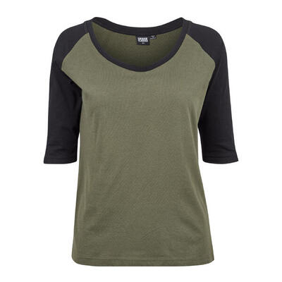 Dames-t-shirt urban classic raglan