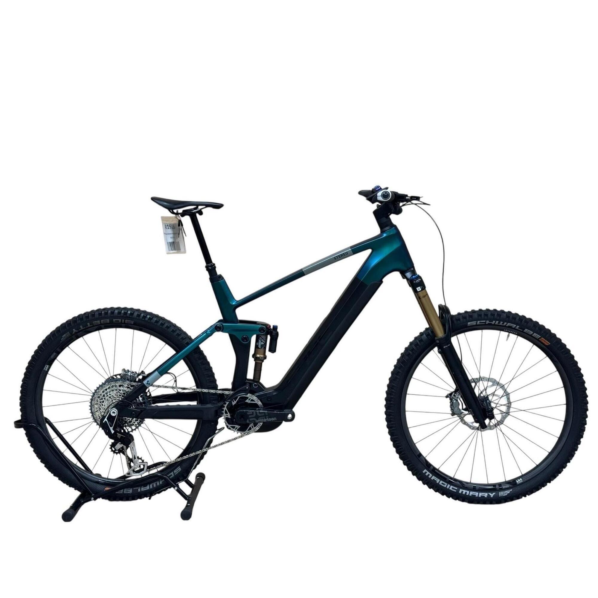 Cube - Reconditionné - Vtt Électrique Cube Stereo Hybrid 160 Hpc Slt 750 - Comme Neuf - Vélo Tout Terrain - Noir|vert - 48 Xl - Decathlon