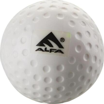 ALFA AB-93 Feldhockeyball – Dimple, PU, Standardgröße, Gelb