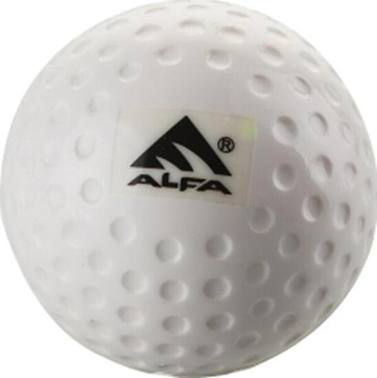 ALFA AB-93 Feldhockeyball – Dimple, PU, Standardgröße, Gelb