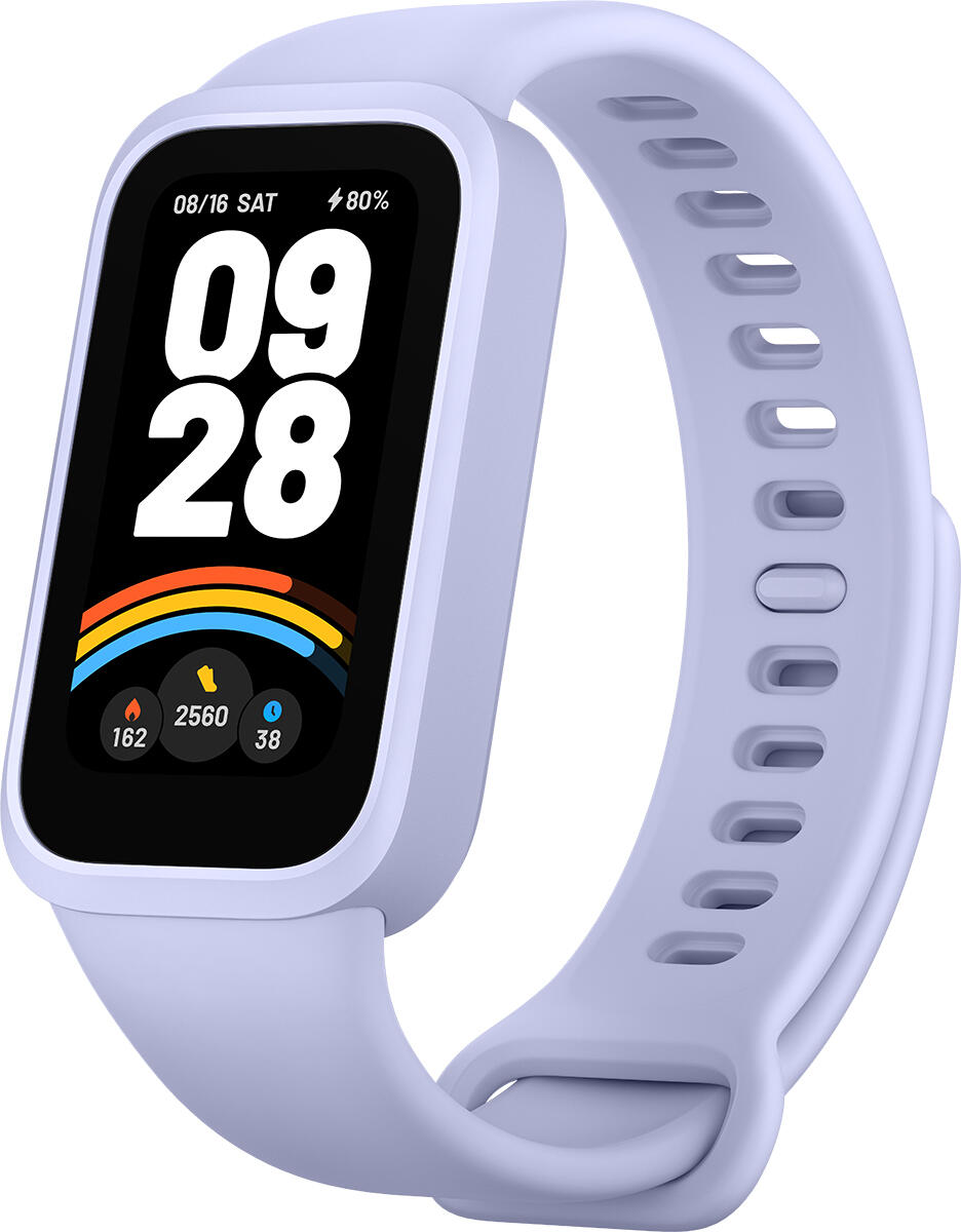 Relógio - Atividade - Pulseira Xiaomi Mi Band9 Active Seminueva - Roxo 3/4