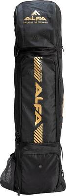 ALFA Jumbo Hockey Kit Bag – Schwarz, Groß, Leicht & Strapazierfähig