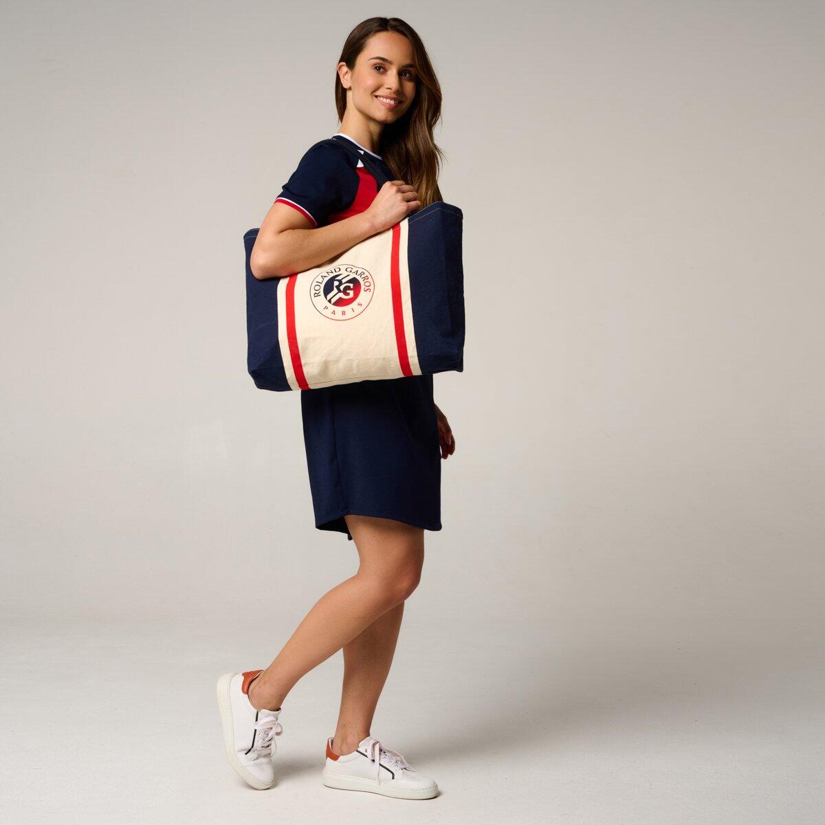Sac Shopping Tricolore Roland-Garros - Multicolore 2/3