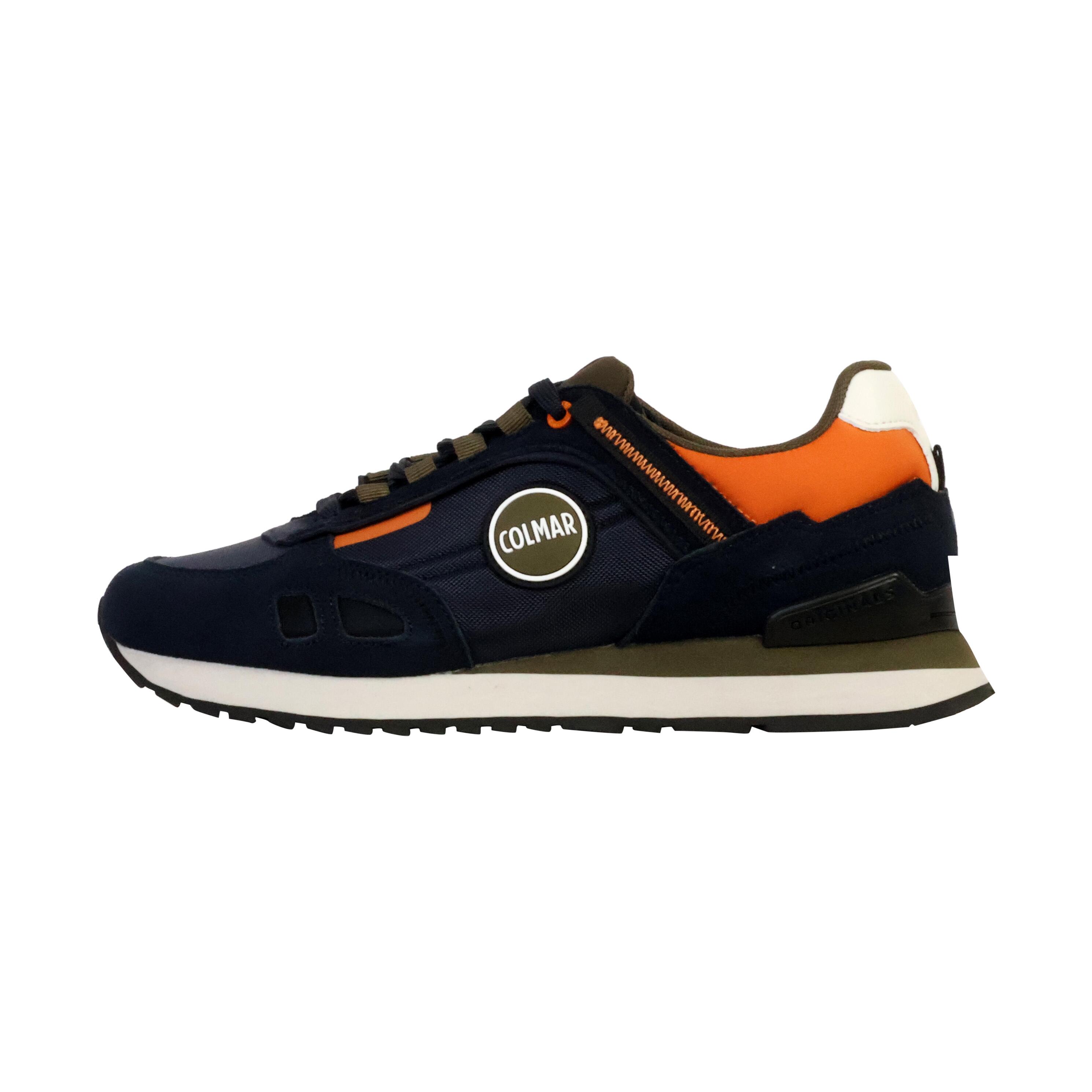 Colmar - Basket Cuir Colmar Travis Sport Bold - Homme - Baskets - Bleu - Decathlon