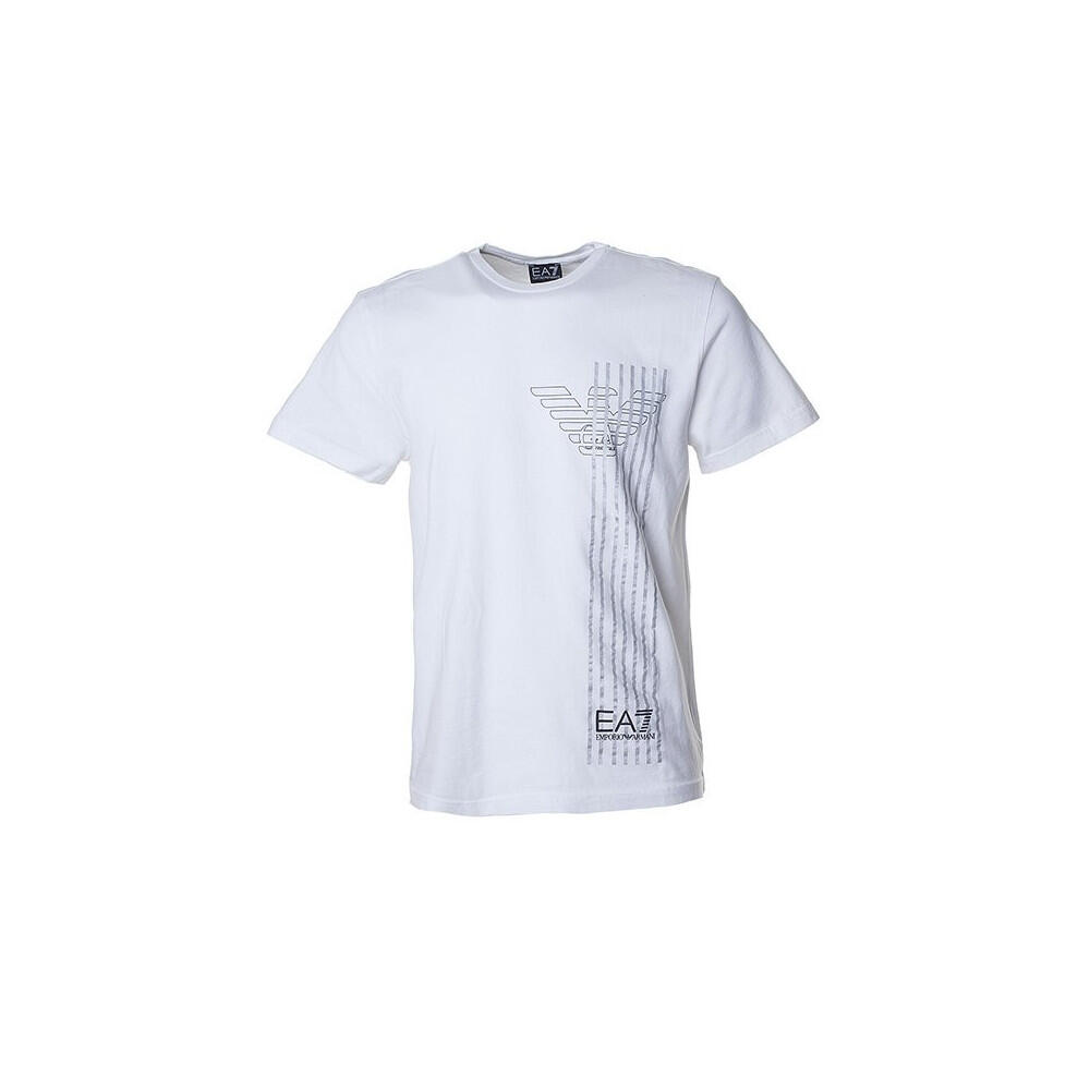 Ea7 - Tee-shirt Ea7 Emporio Armani - T-shirt Manches Courtes - Blanc - Decathlon