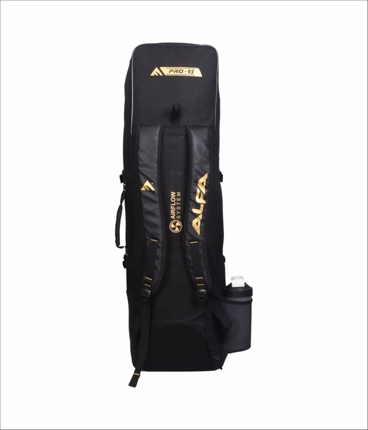 ALFA Pro 93 Hockey Kit Bag – Schwarz, Groß & Wasserabweisend 3/3