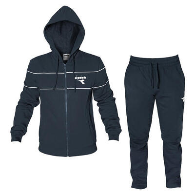 Tuta Uomo Cotone Felpato Zip 102182283