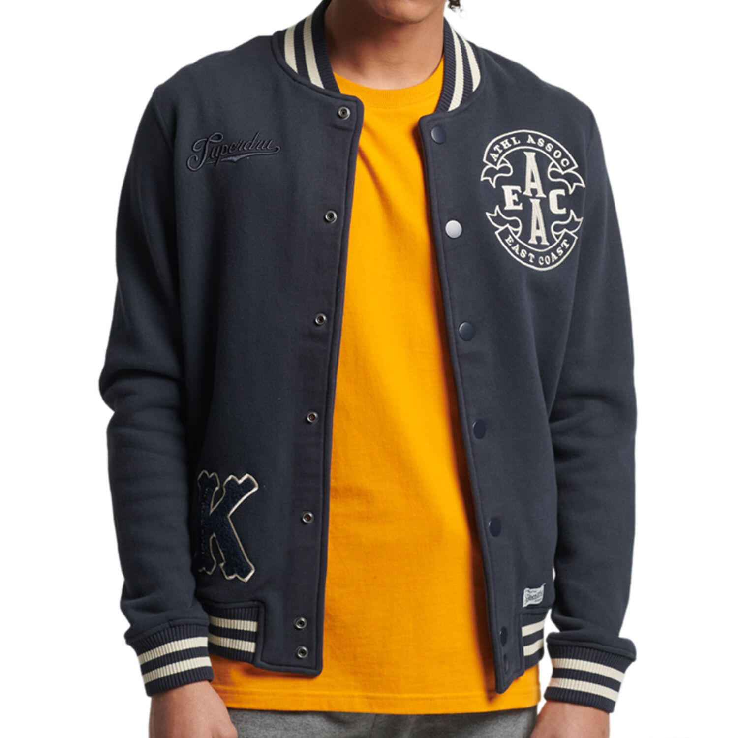 Kurtka turystyczna męska Superdry Collegiate Jersey