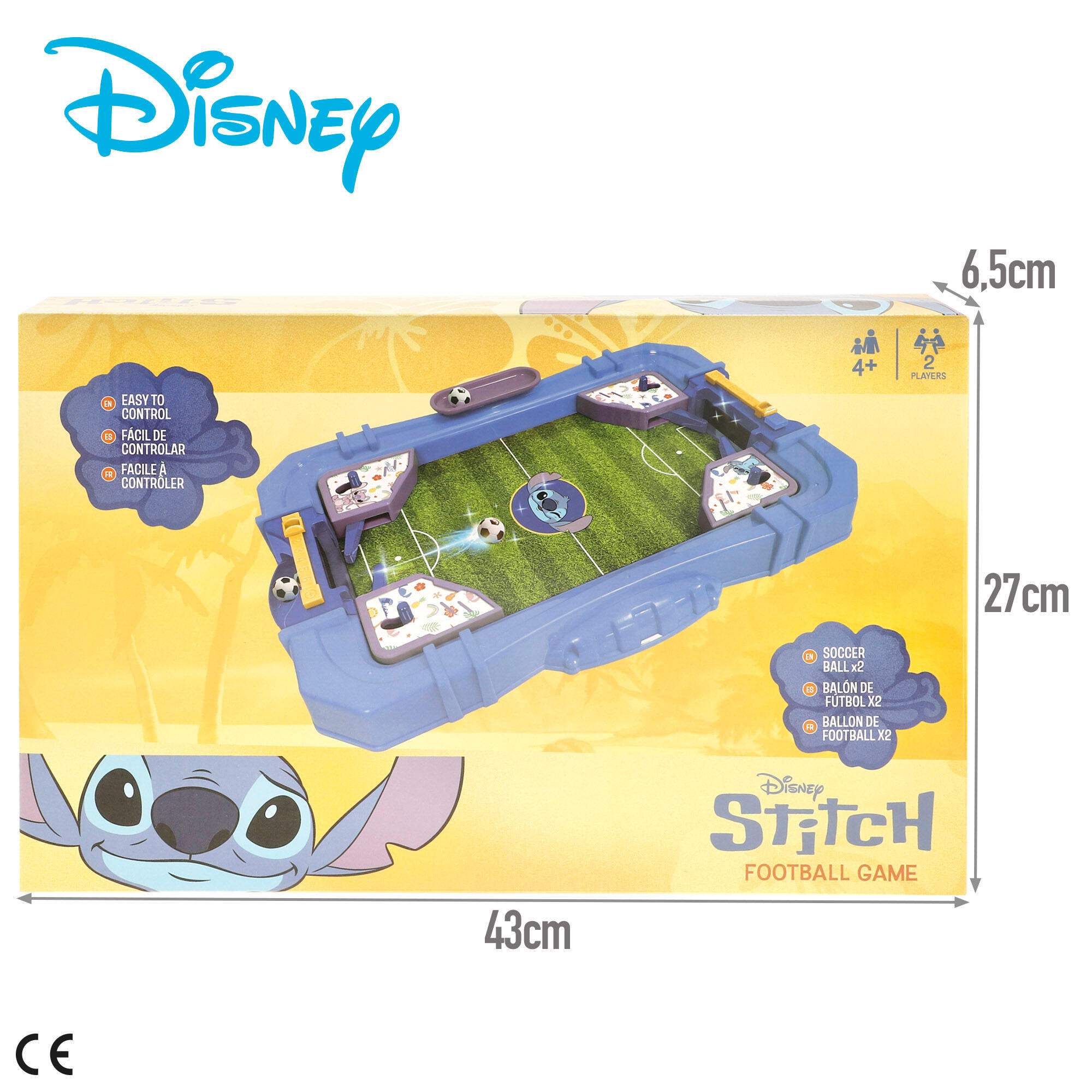 Stitch Futebol de Mesa Infantil 7/7