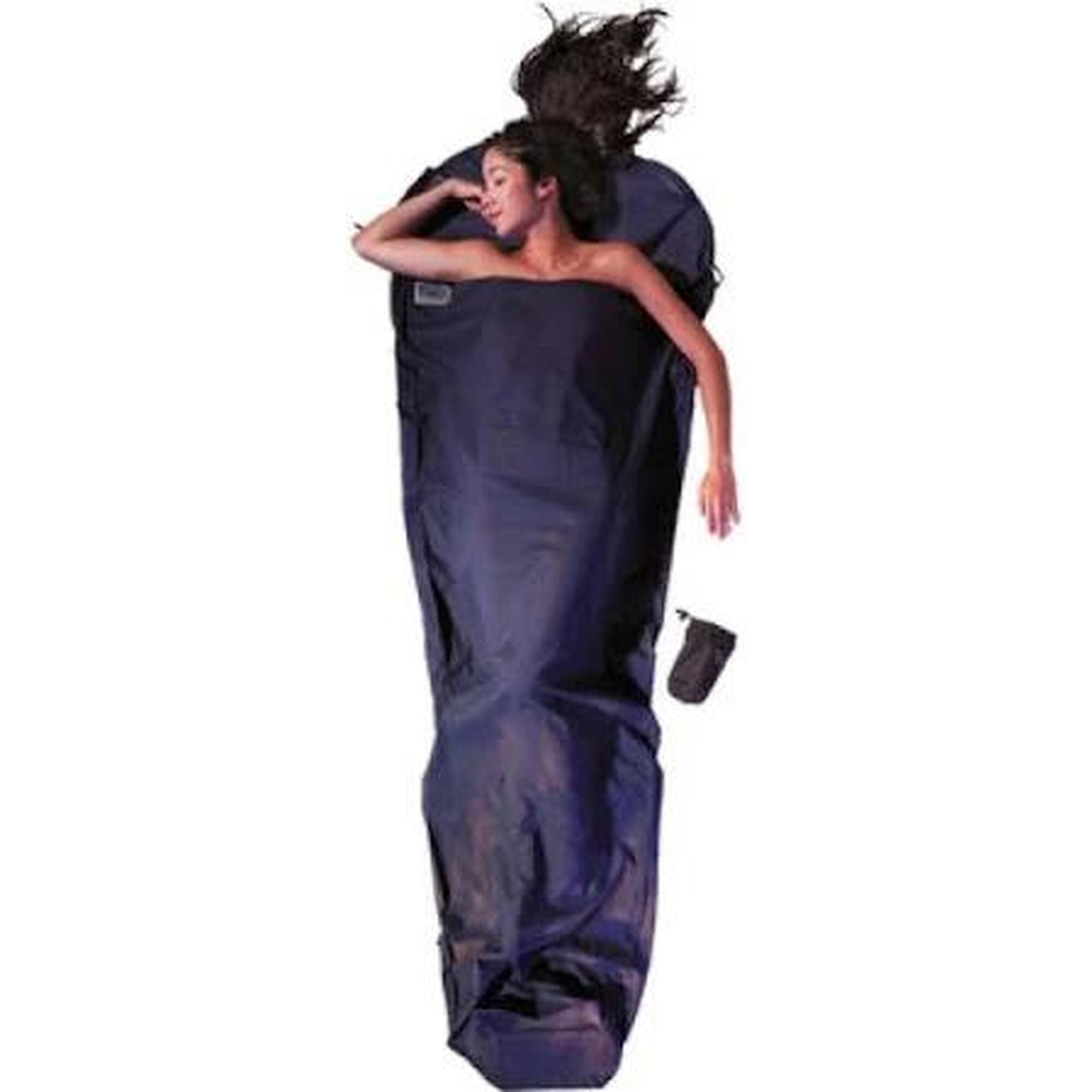 Cocoon - Mummy Liner 100% Coton Égyptien Tuareg - Drap De Sac De Couchage - Beige - Decathlon