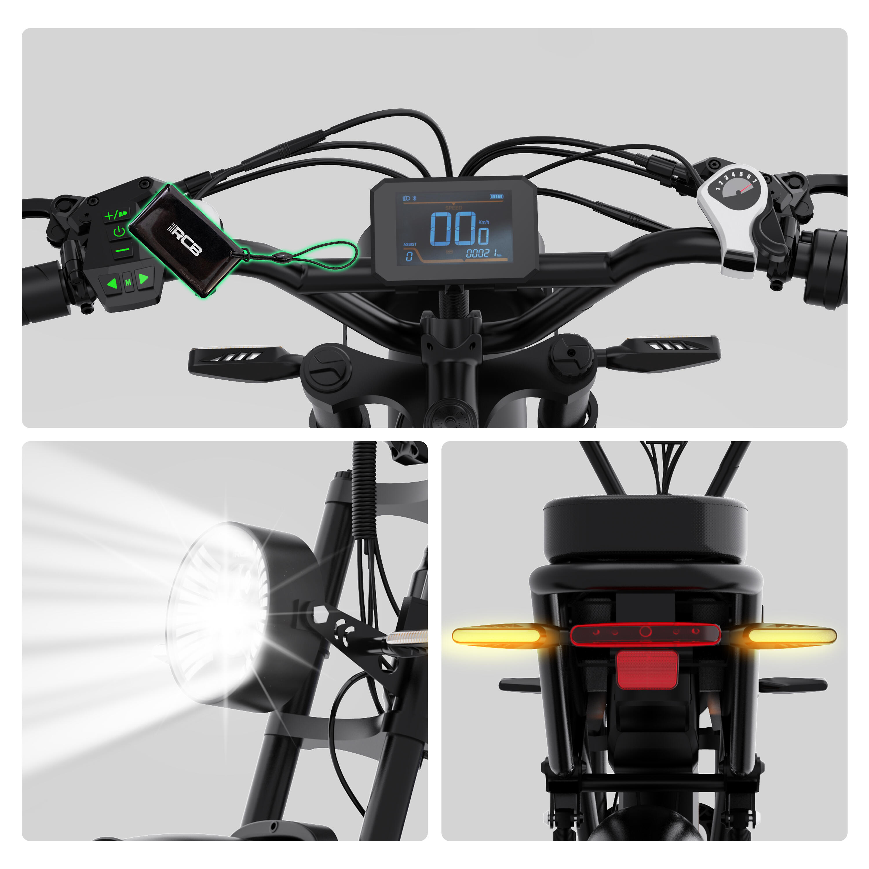 Elektrobicykel G19PRO 20" široké pneumatiky, krútiaci senzor, hydraulické brzdy 3/7