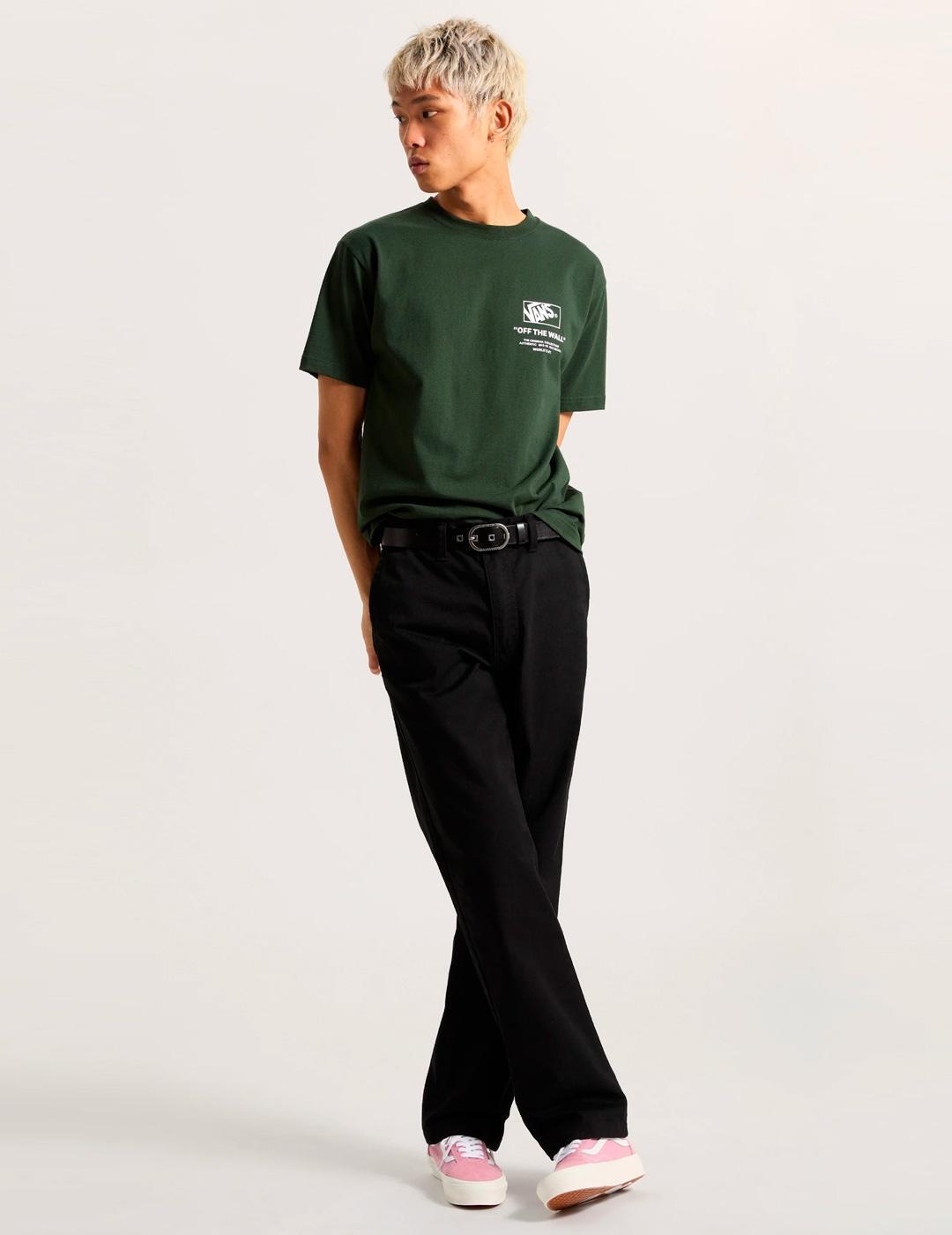 Camiseta para Hombre Vans Stockpile Verde 6/6