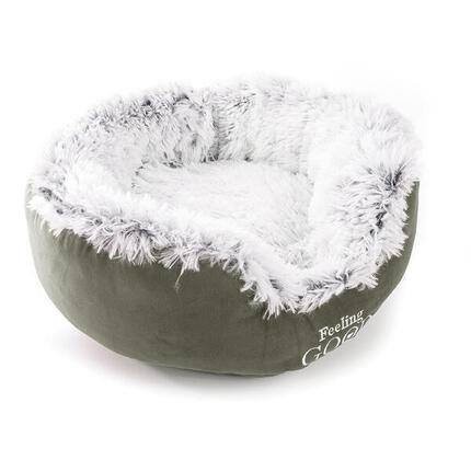 Panier pour chien et chat tout fourrure Martin Sellier Igloo