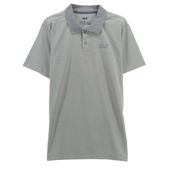 Shirt Tech Pique Polo in Grau