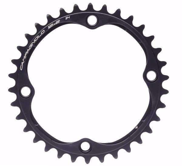Corona Bici a 4 razze Campagnolo Super Record BCD112 12 v 34 T 3/7
