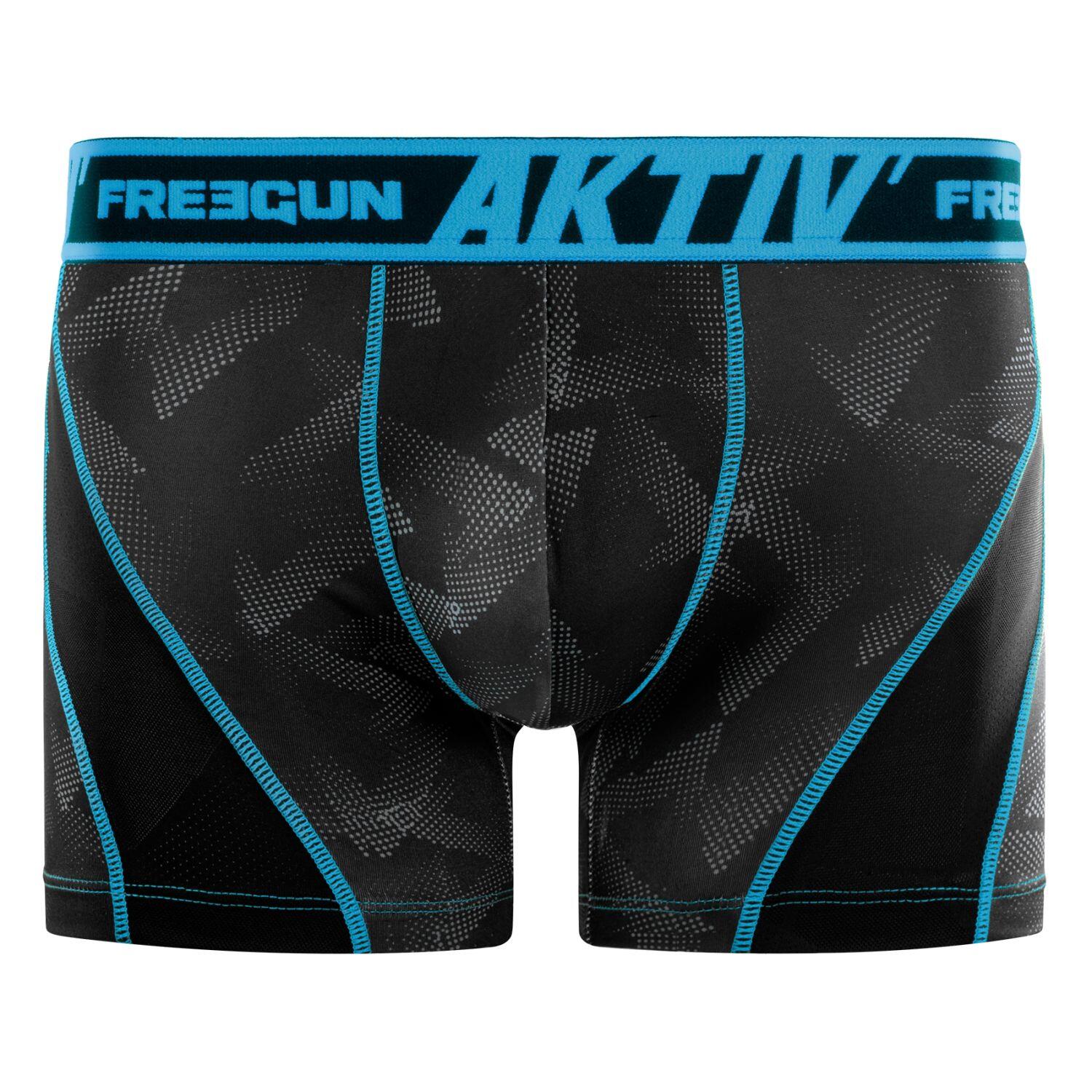 Lot de 4 Boxers homme Aktiv Sport surpiqûres colorées 2/6