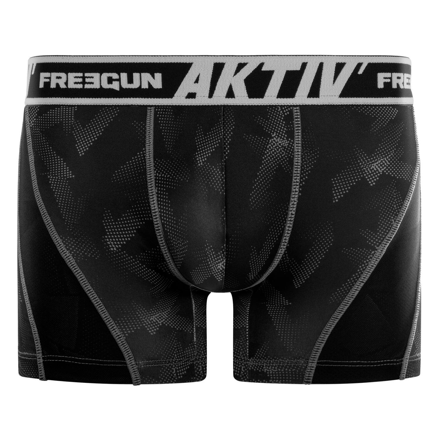 Lot de 4 Boxers homme Aktiv Sport surpiqûres colorées 4/6