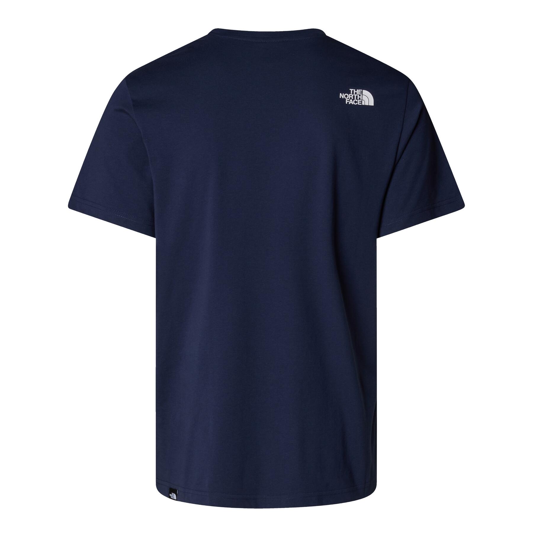 T-shirt met korte mouwen The north face model NF0A8A6C8K21 voor mannen 2/5