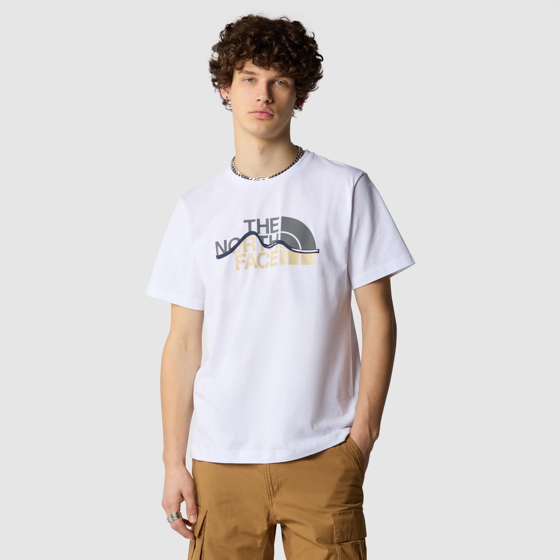The North Face Koszulka S/S Mountain Line Nf0A87Ntfn4 3/5