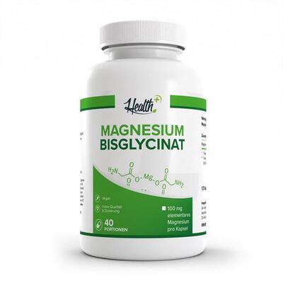 HEALTH+ Magnesium Bisglycinat, 120 Kapseln