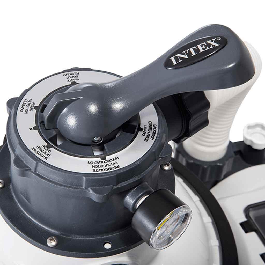 Intex Bomba de filtragem por areia Krystal Clear 26646GS 7,9 mÂ³/h 3/6
