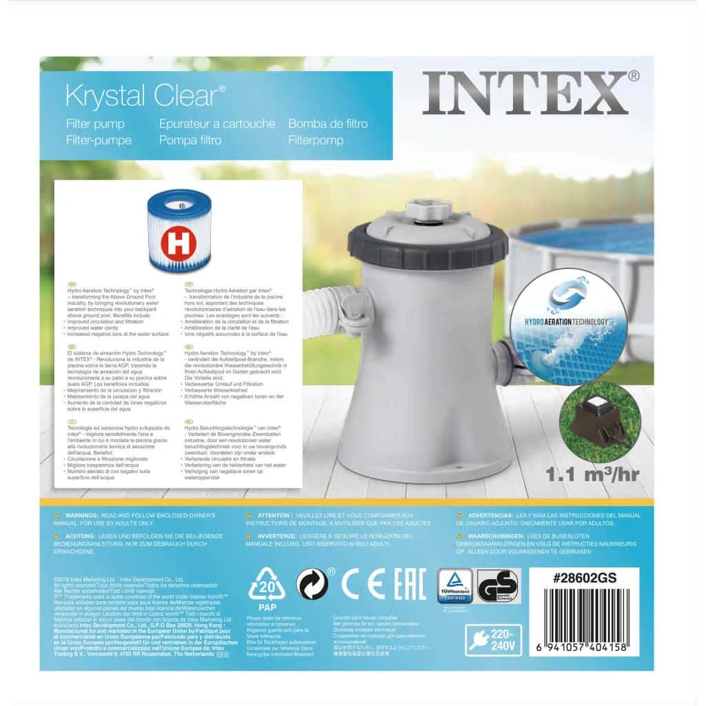 Intex Bomba de filtragem de cartucho 1250 L/h 28602GS 5/5