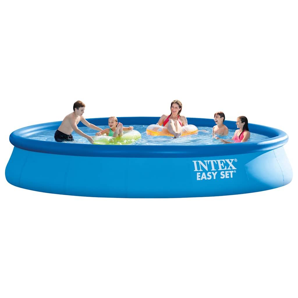 Intex Piscina Easy Set com sistema de filtragem 457x84 cm 5/7