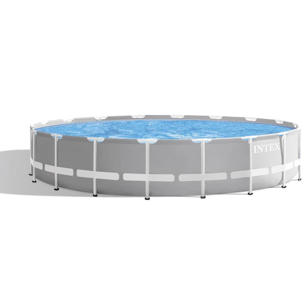 Intex Conjunto de piscina Prism Frame redondo 549x122 cm 26732GN 3/7