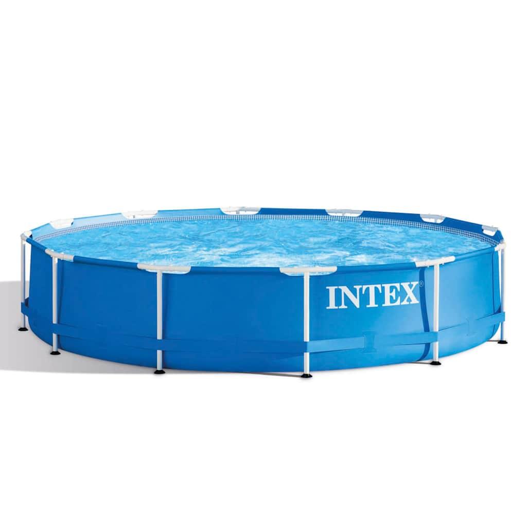 Intex Piscina Metal Frame 366x76 cm 28210NP 2/6