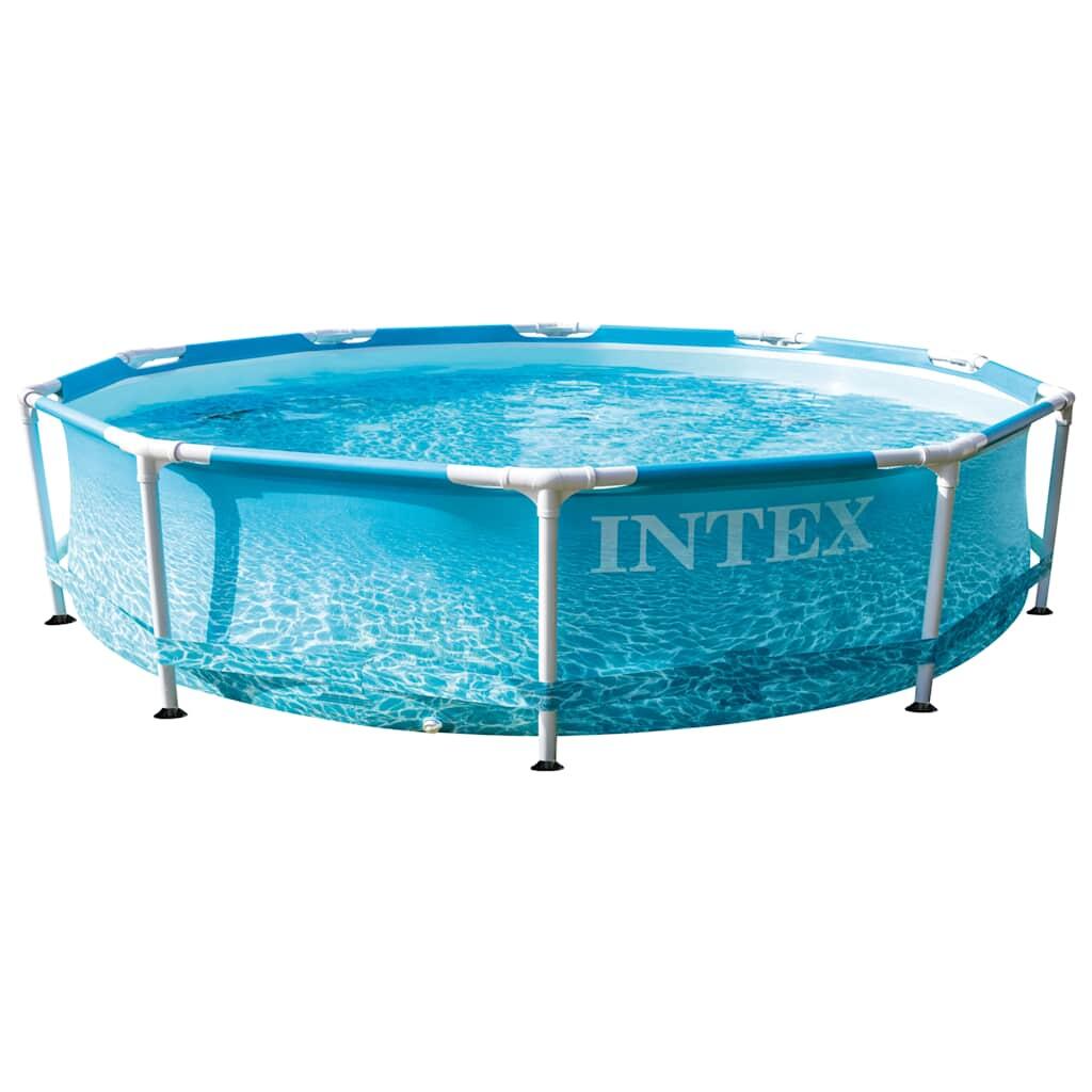 Intex Piscina Beachside Metal Frame 305x76 cm 2/6