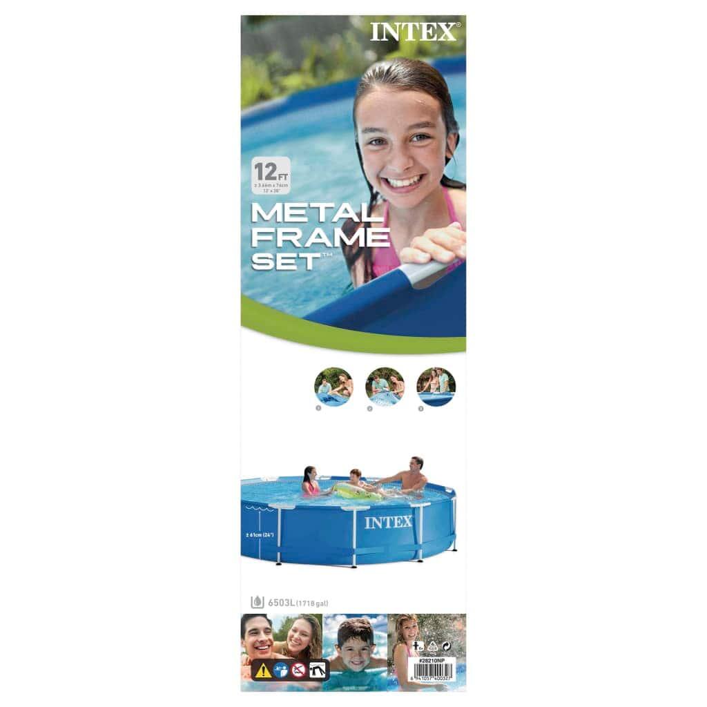 Intex Piscina Metal Frame 366x76 cm 28210NP 6/6