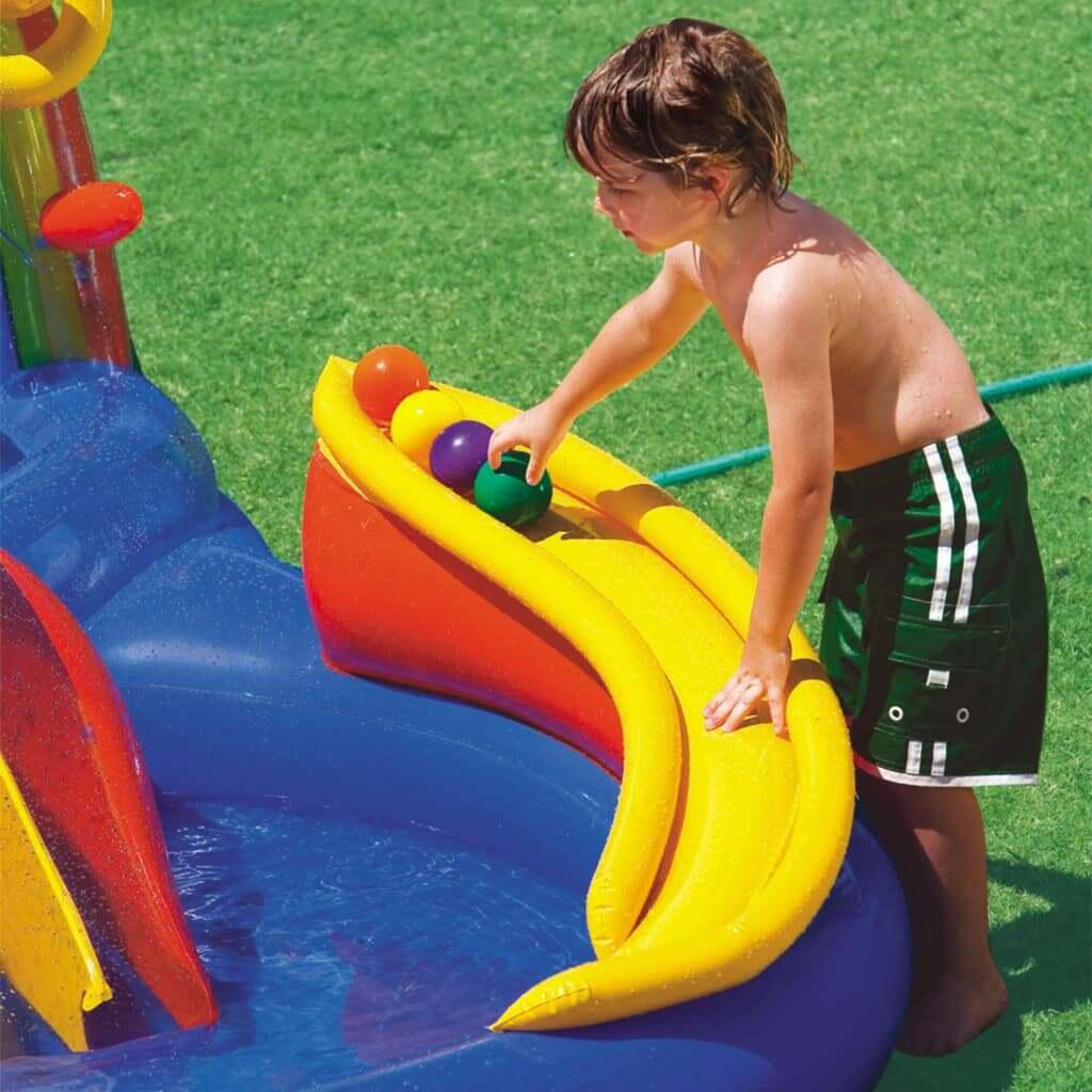 INTEX Piscine gonflable Rainbow Ring Play Center 297x193x135cm 57453NP 5/7
