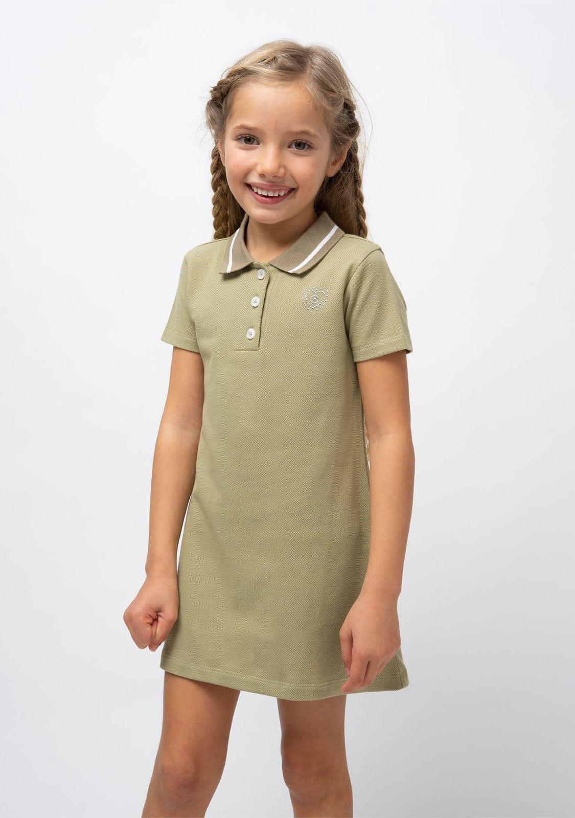 Vestido de Niña Polo Kaki 2/3