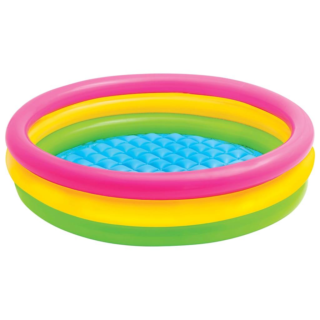 Intex Piscina insuflável Sunset 3 anéis 147x33 cm 2/3
