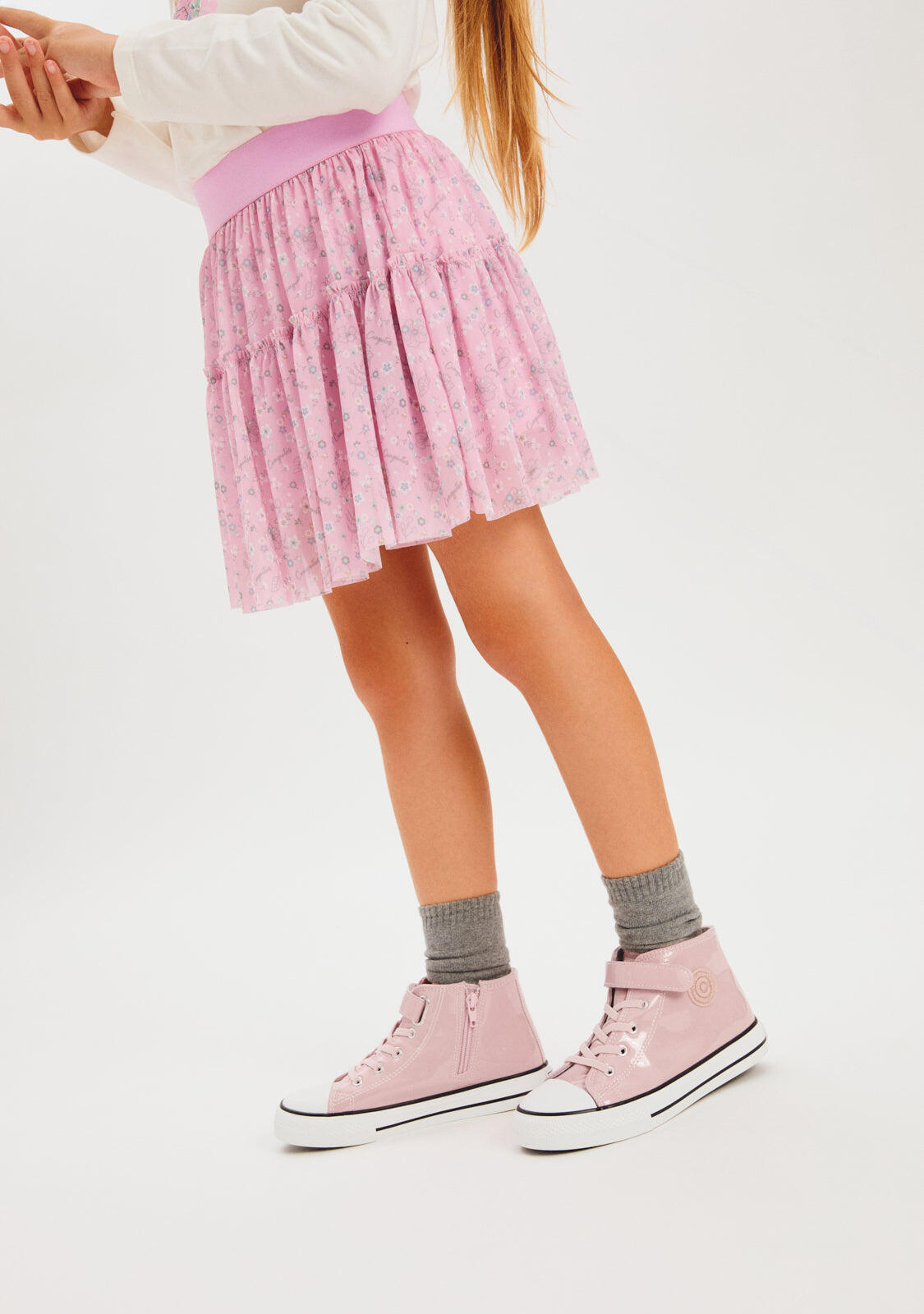 Falda Niña Con Estampado Divertido 3/5