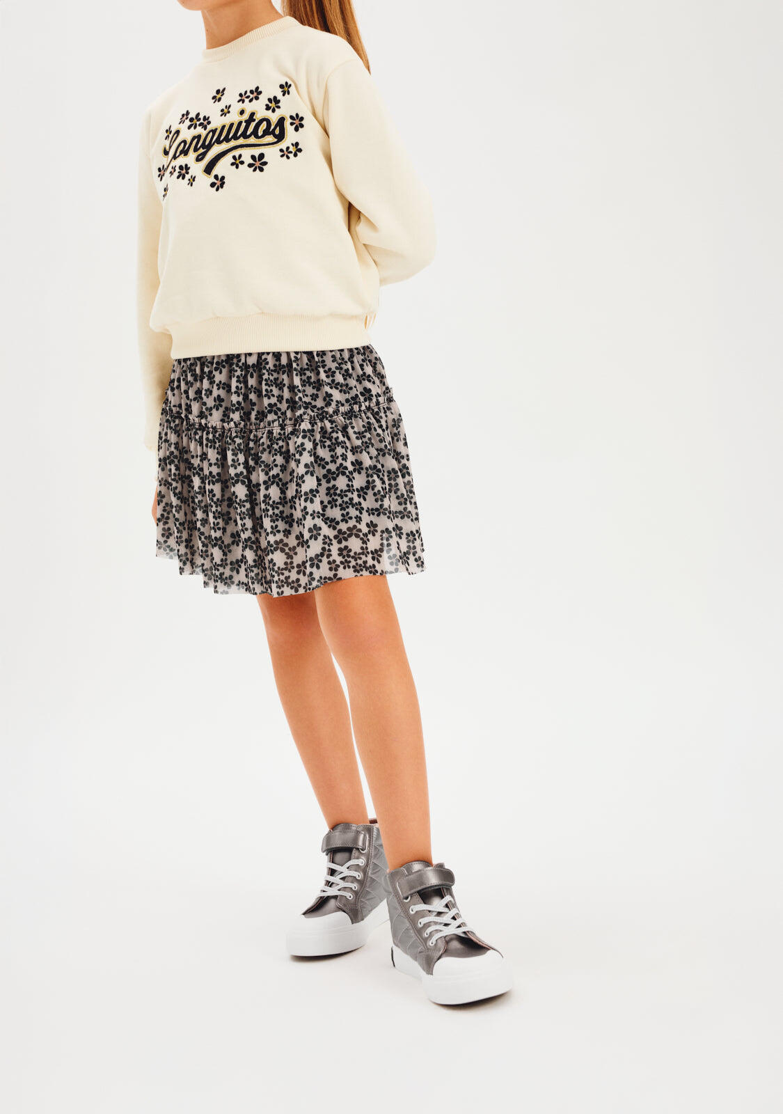 Falda Niña Con Estampado Divertido 3/3
