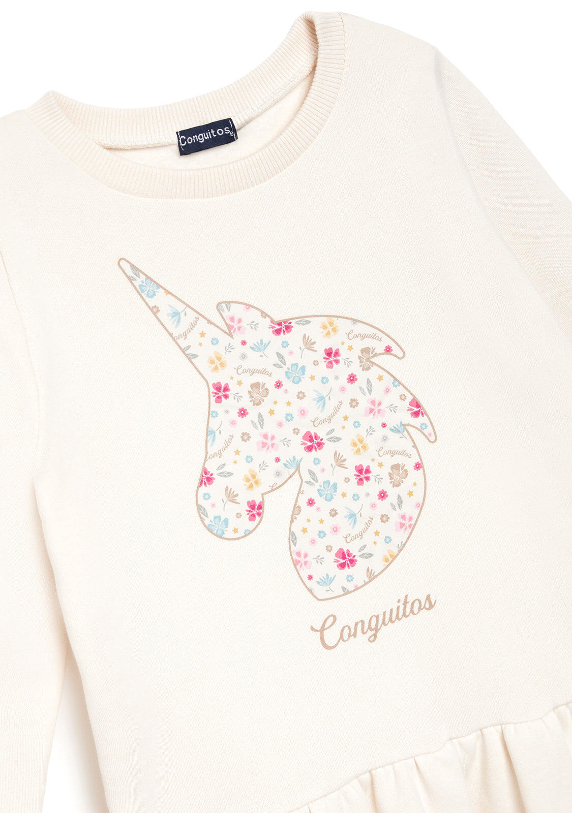 Vestido Estampado Flores Unicornio 5/5