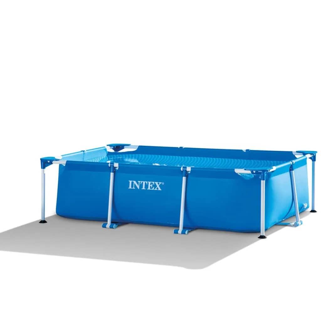 Rechteckige Frame Pool von Intex mit 220x150x60 cm 3/5