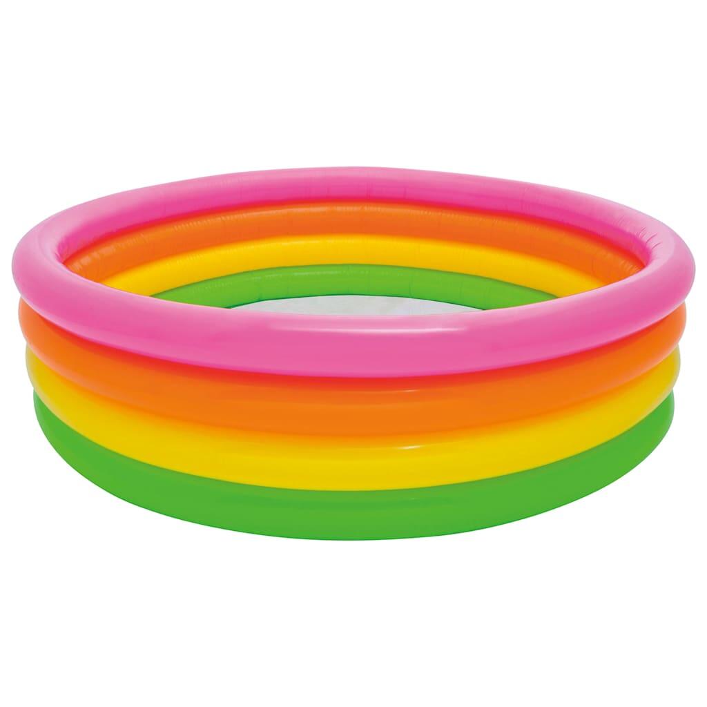 Intex Piscina insuflÃ¡vel Sunset 4 anÃ©is 168x46 cm 2/3