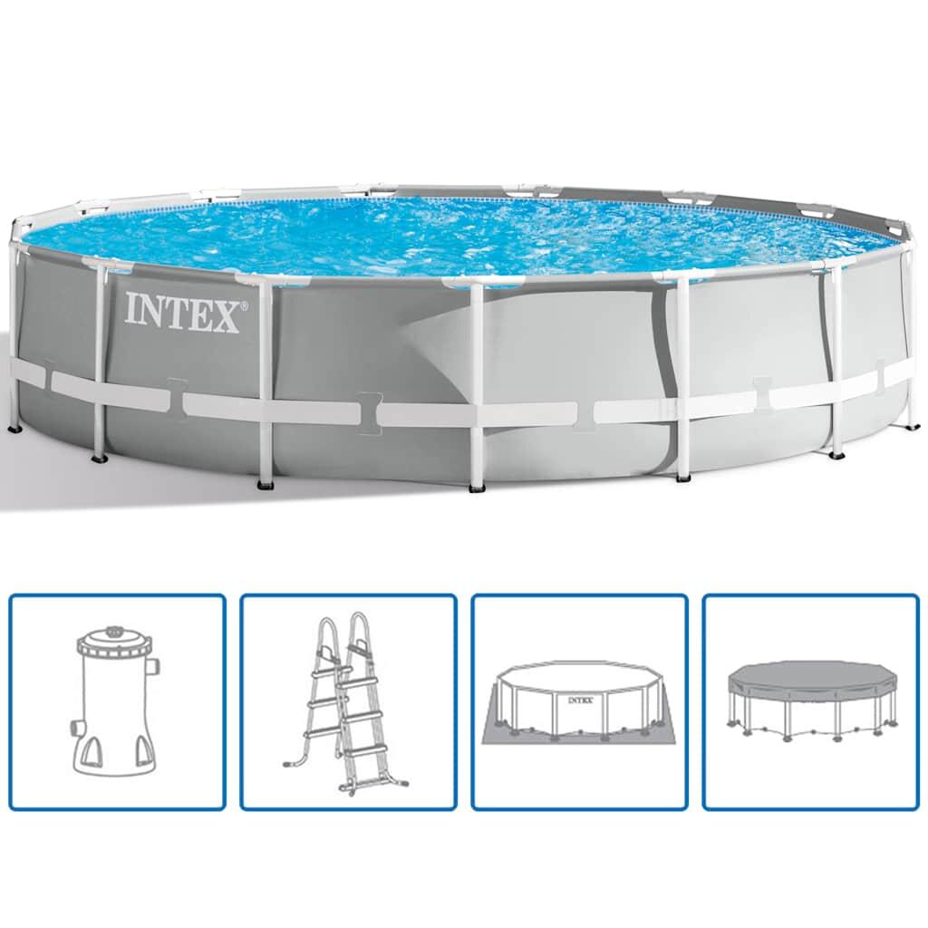 Intex Conjunto de piscina Prism Frame 457x107 cm 26724GN 2/7