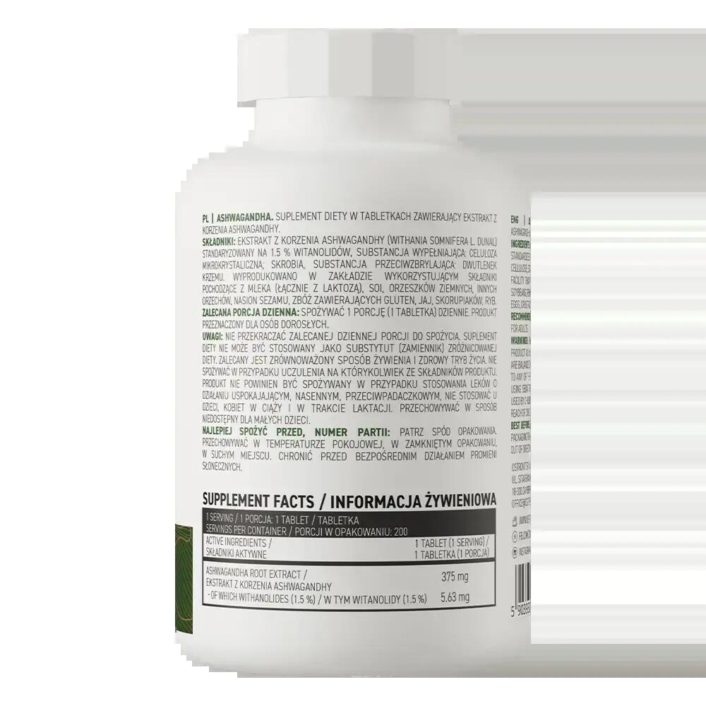 OstroVit Ashwagandha 200 Vege Tabs 3/3
