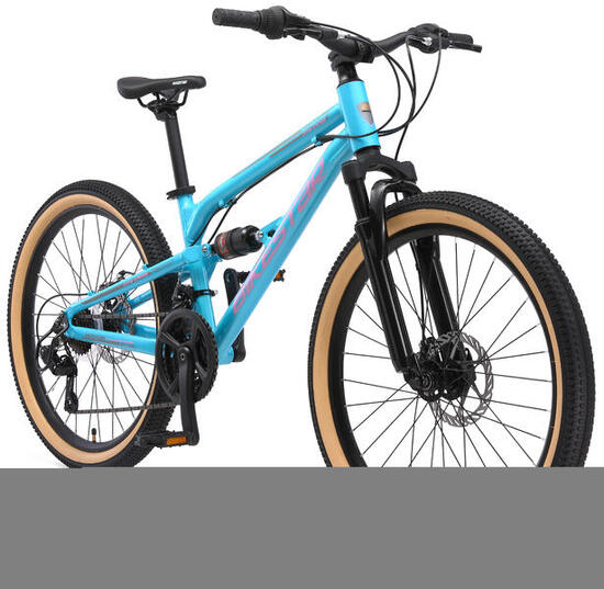 VTT 24" aluminium, vélo enfant 9 ans, semi-rigide, 21 vitesses, frein à disque