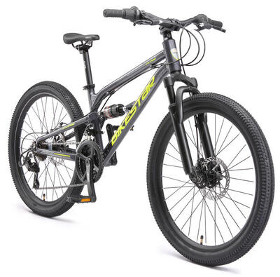 MTB 24" aluminium, Kinderrad 9 Jahre, hardtail, 21 Gang, Scheibenbremse